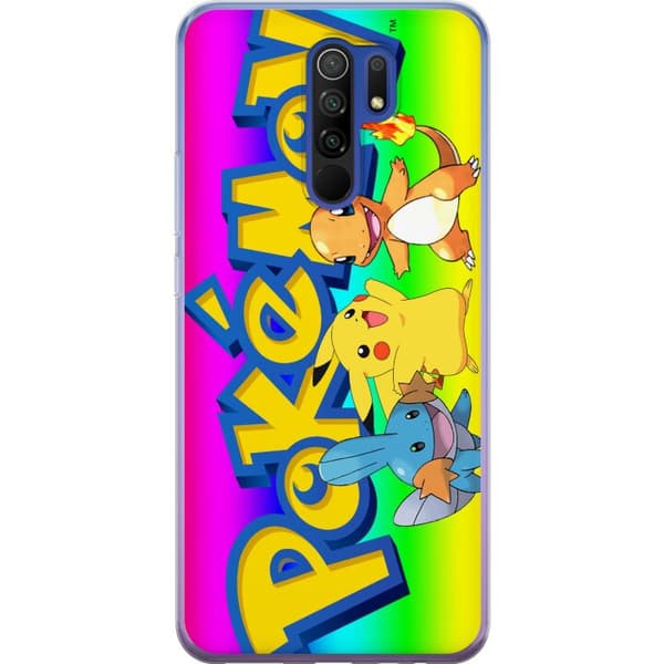 Kompatibelt Mobilskal till Xiaomi Redmi 9 Pokemon