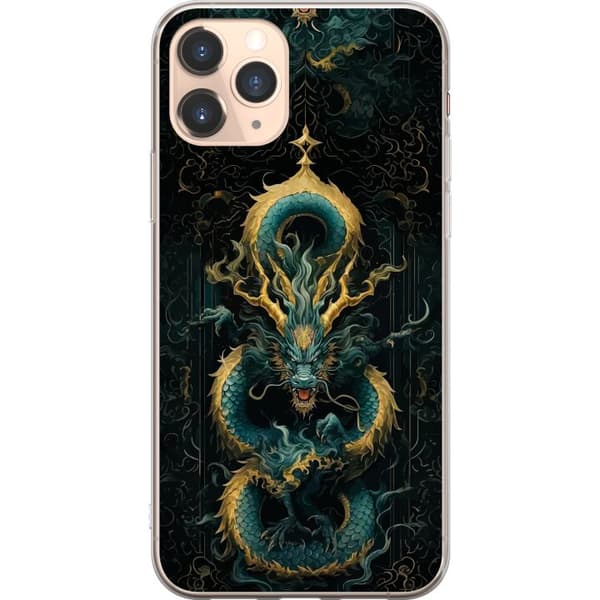Kompatibelt Mobildeksel til Apple iPhone 11 Pro Asiatisk drake