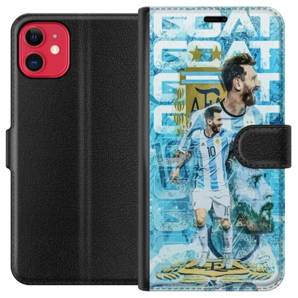 Kompatibelt Plånboksfodral till Apple iPhone 11 Messi