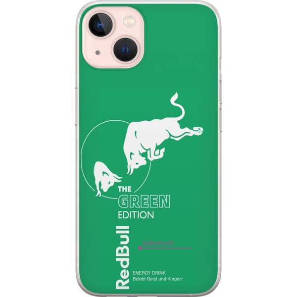 Kompatibelt Mobildeksel til Apple iPhone 13 Moderne grønn drikkeinspirert design