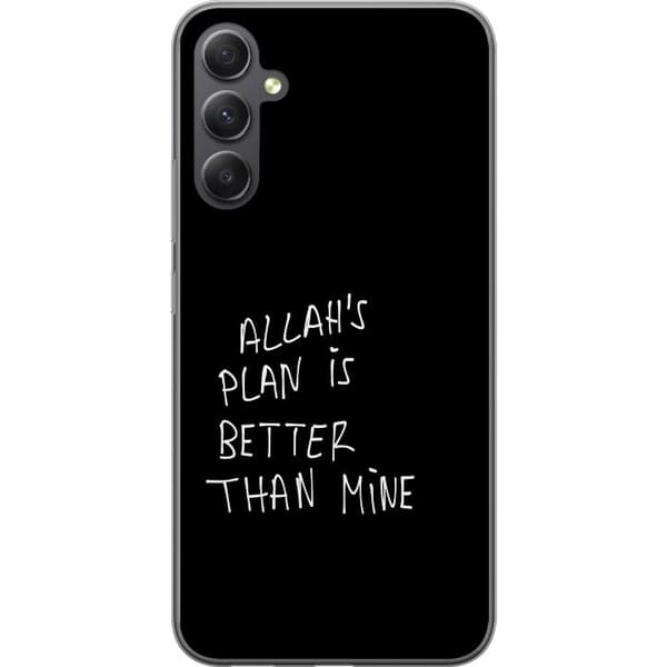 Kompatibelt Mobildeksel til Samsung Galaxy S23 FE Allahs plan är bättre än min