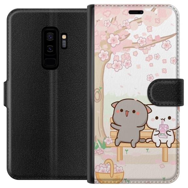 Kompatibelt Plånboksfodral till Samsung Galaxy S9+ Kawaii