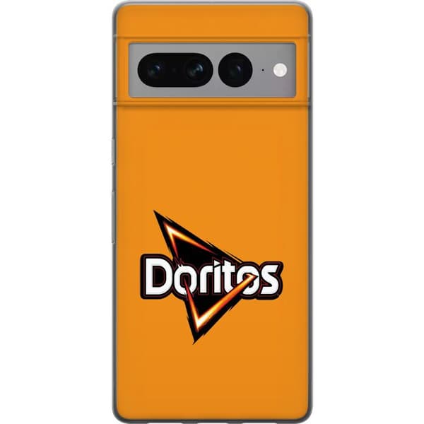 Kompatibelt Mobildeksel til Google Pixel 7 Pro Sleek Doritos design med ikonisk logo