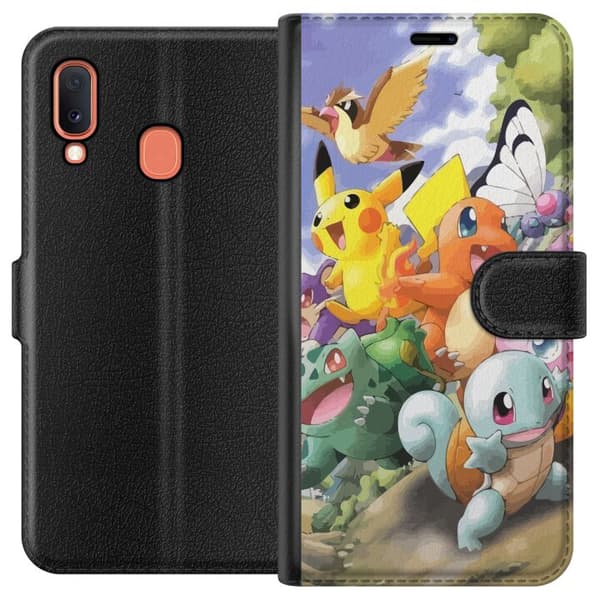 Kompatibelt Lommeboketui til Samsung Galaxy A20e Pokemon