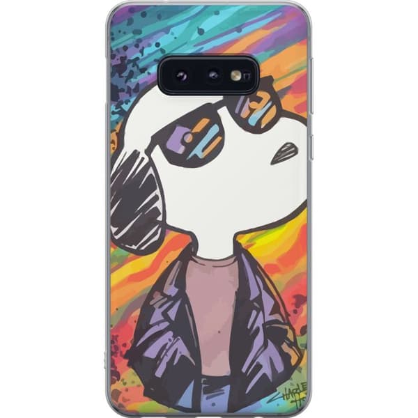 Kompatibelt Mobildeksel til Samsung Galaxy S10e Snobben Snoopy