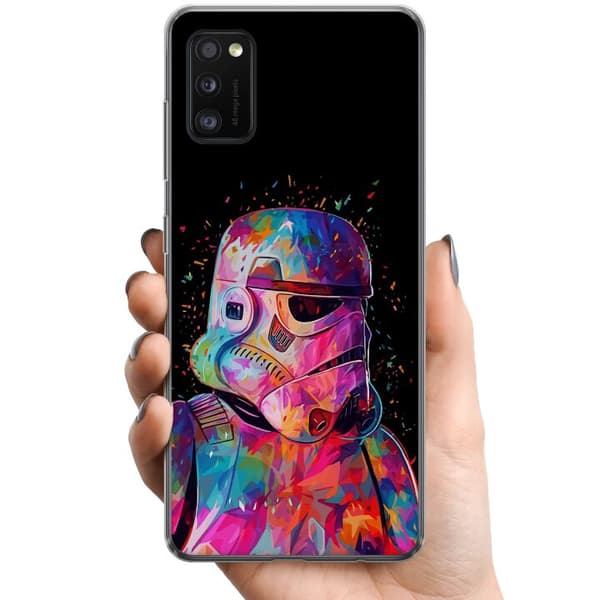 Kompatibelt Mobildeksel til Samsung Galaxy A41 Star Wars Stormtrooper