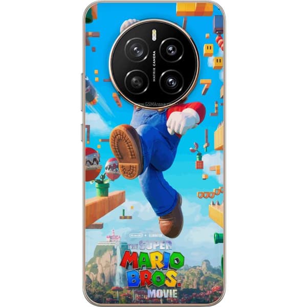 Kompatibel Mobilcover til Honor Magic7 Dynamisk spilmotiv med Mario og ikoniske platforme