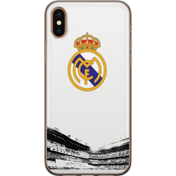 Kompatibelt Mobildeksel til Apple iPhone XS Real Madrid CF