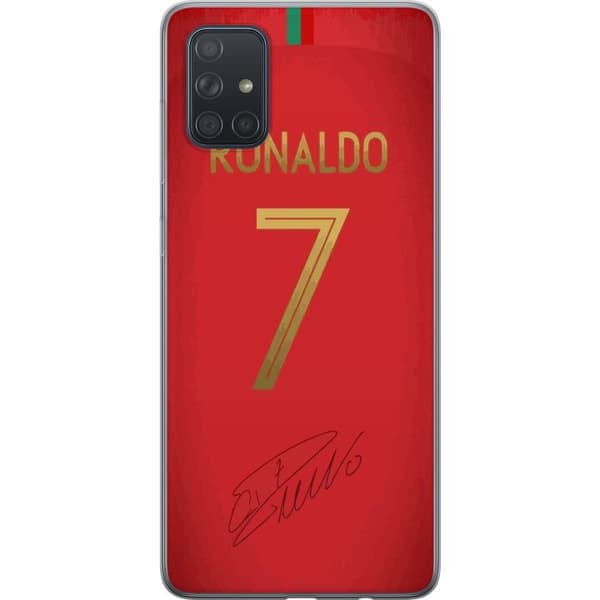 Kompatibelt Mobilskal till Samsung Galaxy A71 Ronaldo