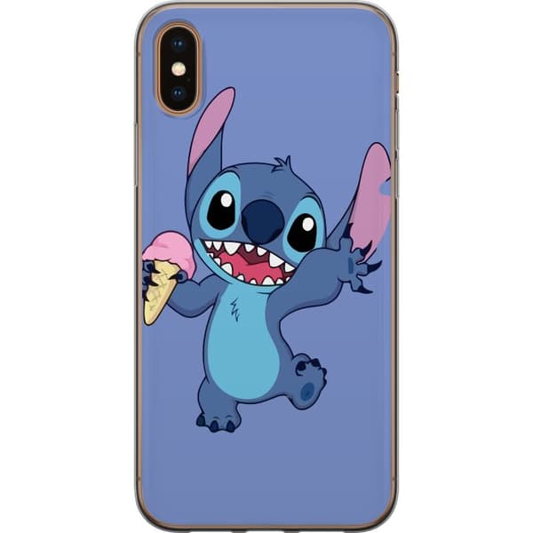Kompatibelt Mobildeksel til Apple iPhone XS Stitch Glass