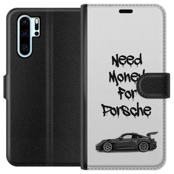 Kompatibel Tegnebogsetui til Huawei P30 Pro Porsche