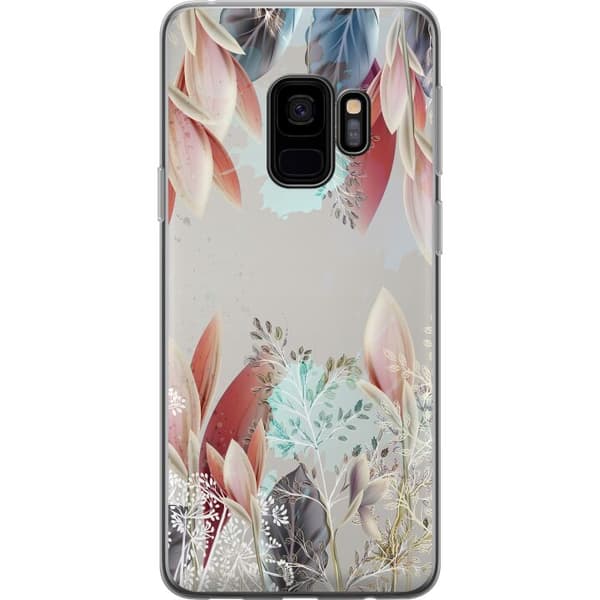 Kompatibelt Mobildeksel til Samsung Galaxy S9 Blomster
