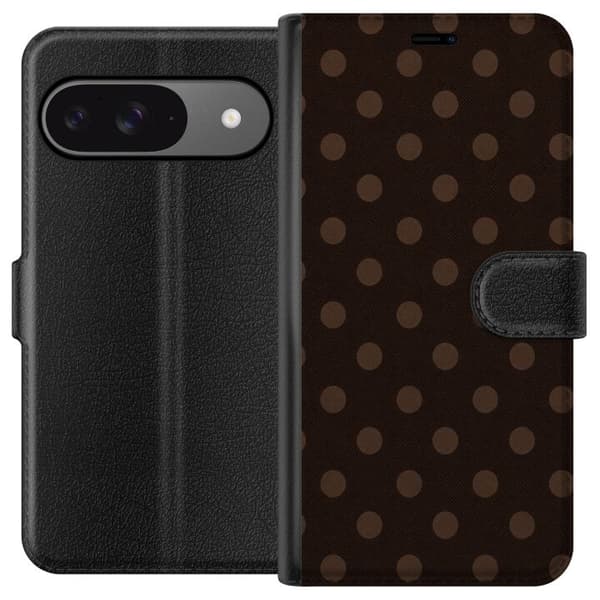 Kompatibel Tegnebogsetui til Google Pixel 9 Pro Mokka Pop