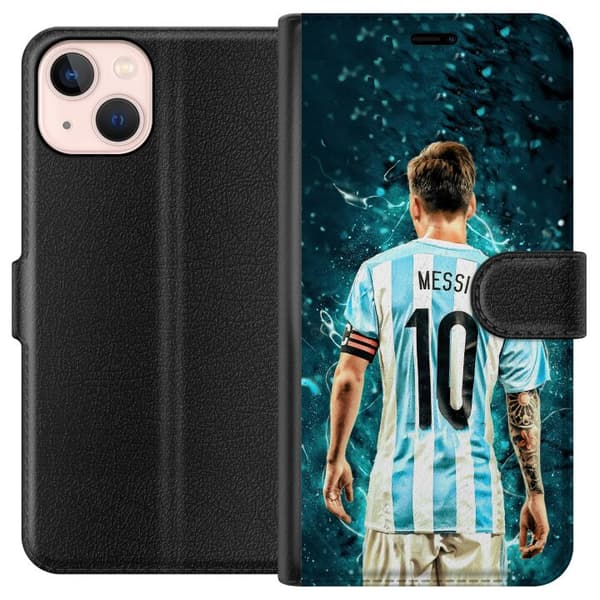 Kompatibelt Plånboksfodral till Apple iPhone 13 mini Messi