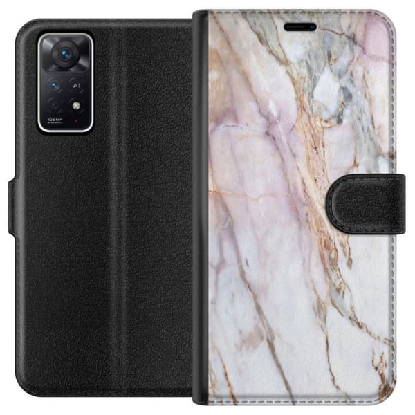 Kompatibelt Plånboksfodral till Xiaomi Redmi Note 11 Pro 5G Marmor