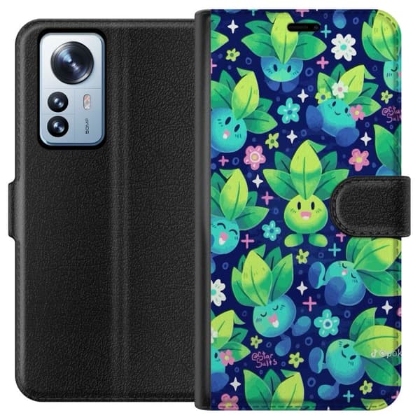 Kompatibelt Plånboksfodral till Xiaomi 12 Pro Pokemon