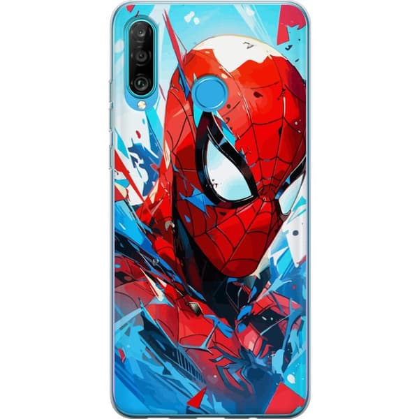 Kompatibelt Mobilskal till Huawei P30 lite Spiderman