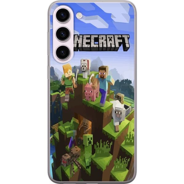 Kompatibel Mobilcover til Samsung Galaxy S23+ Minecraft