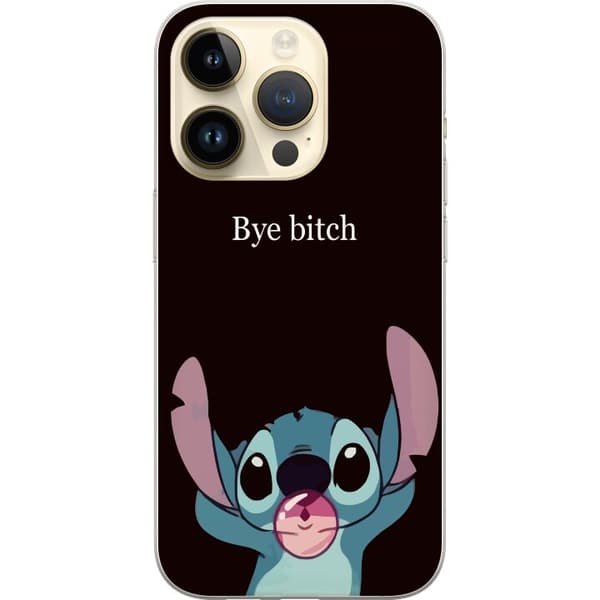 Kompatibelt Mobilskal till Apple iPhone 14 Pro Bye bitch, Stitch