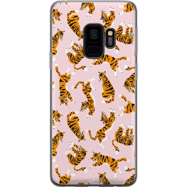 Kompatibelt Mobildeksel til Samsung Galaxy S9 tiger