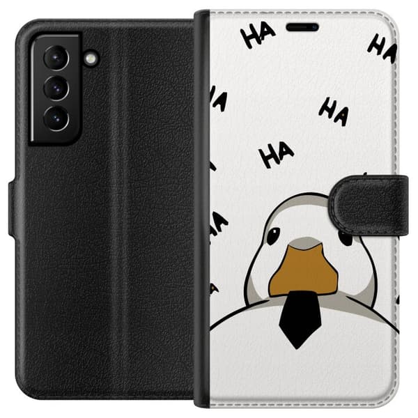 Kompatibel Tegnebogsetui til Samsung Galaxy S21+ 5G Haha Anka