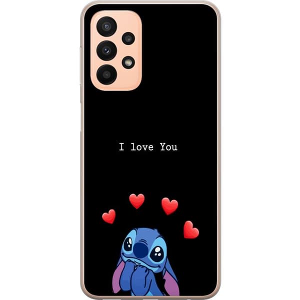 Kompatibel Mobilcover til Samsung Galaxy A23 Stitch Kærlighed
