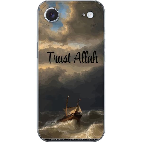 Kompatibelt Mobildeksel til Apple iPhone Air Trust Allah över stormigt hav