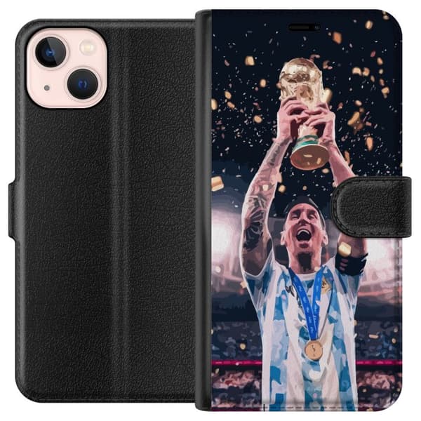 Kompatibelt Plånboksfodral till Apple iPhone 13 mini Messi