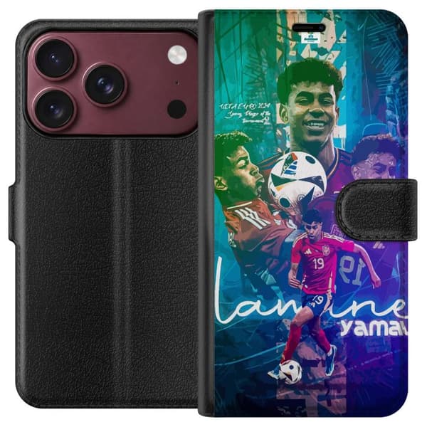 Kompatibelt Lommeboketui til Apple iPhone 18 Pro Lamine Yamal FCB