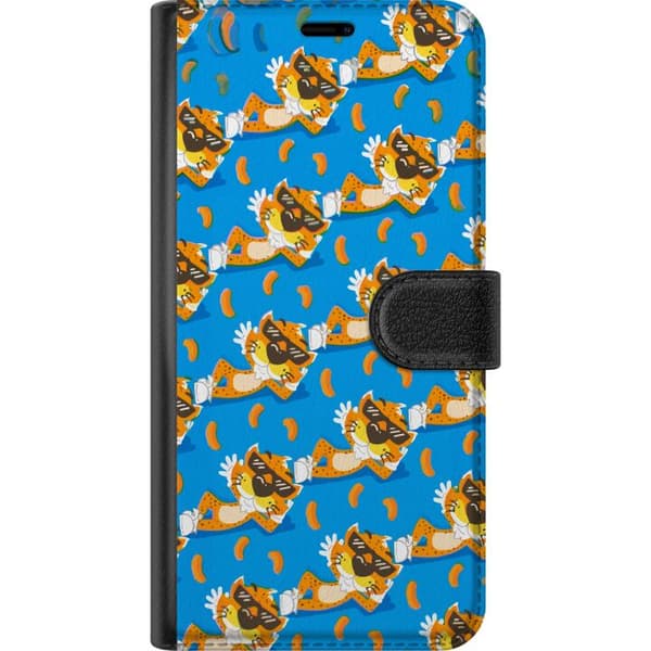 Kompatibel Tegnebogsetui til Google Pixel 8a Legende Chester Cheetah-design