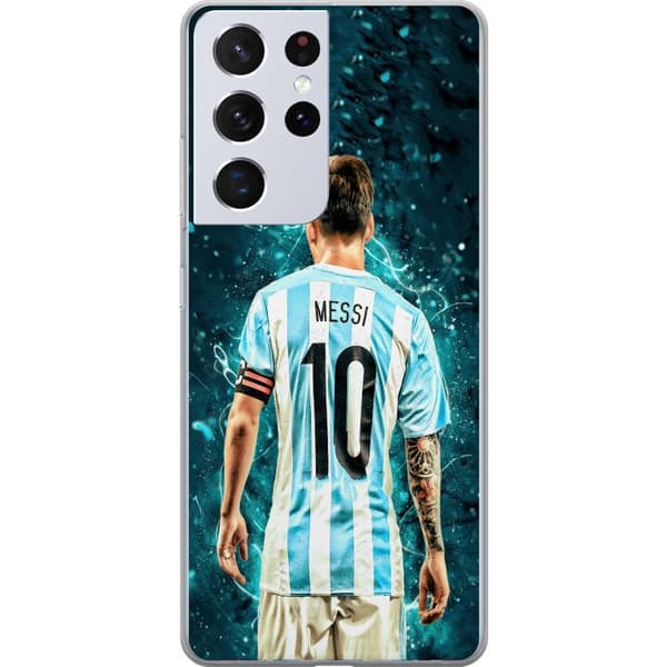 Kompatibelt Mobildeksel til Samsung Galaxy S21 Ultra 5G Messi