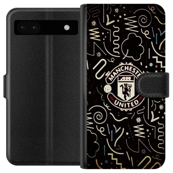 Kompatibel Tegnebogsetui til Google Pixel 6a Manchester United