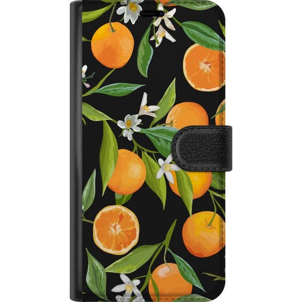 Kompatibel Tegnebogsetui til Apple iPhone 12 mini Appelsinjuice