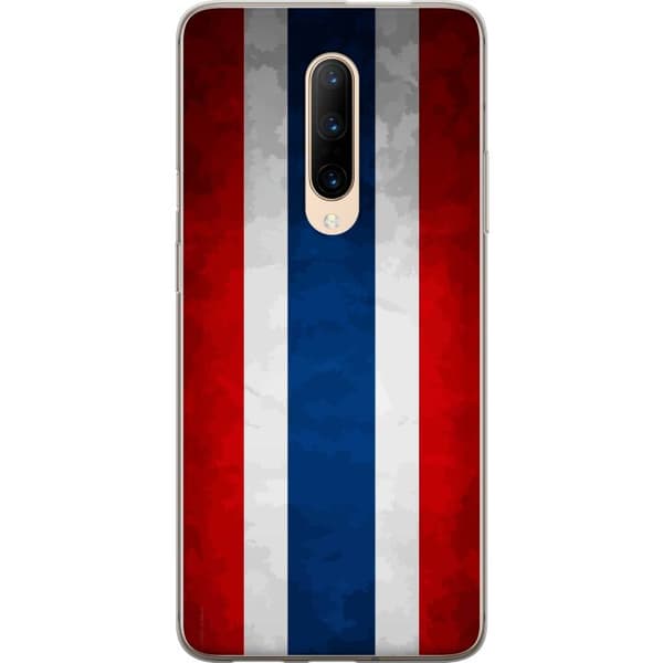 Kompatibelt Mobildeksel til OnePlus 7 Pro Thai flagg i stilren retrodesign