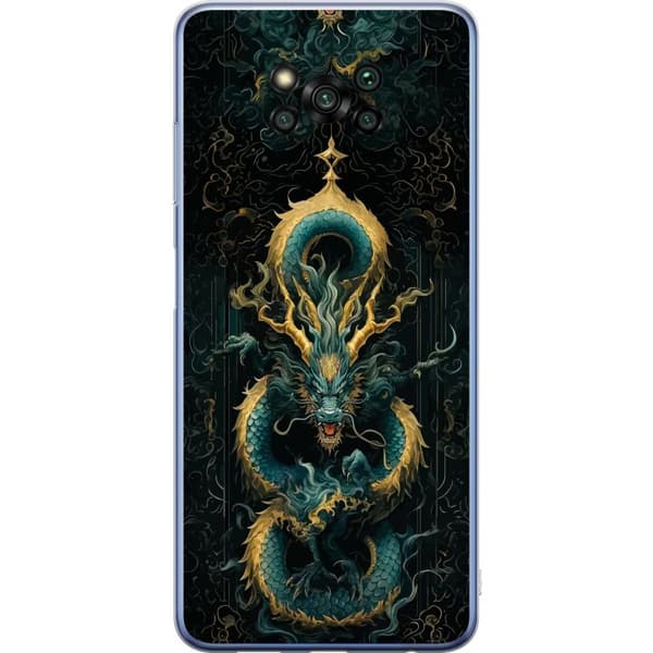 Kompatibelt Mobildeksel til Xiaomi Poco X3 Pro Asiatisk drake