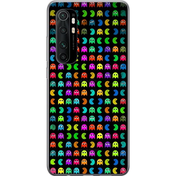 Kompatibelt Mobildeksel til Xiaomi Mi Note 10 Lite Retrospill med Pac-Man og klassiske spøkelser