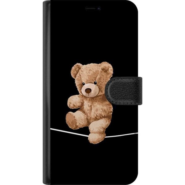 Kompatibel Tegnebogsetui til Apple iPhone 15 Plus Bjørn