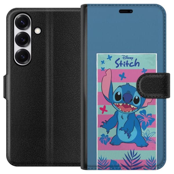Kompatibel Tegnebogsetui til Samsung Galaxy S26 Disney Stitch