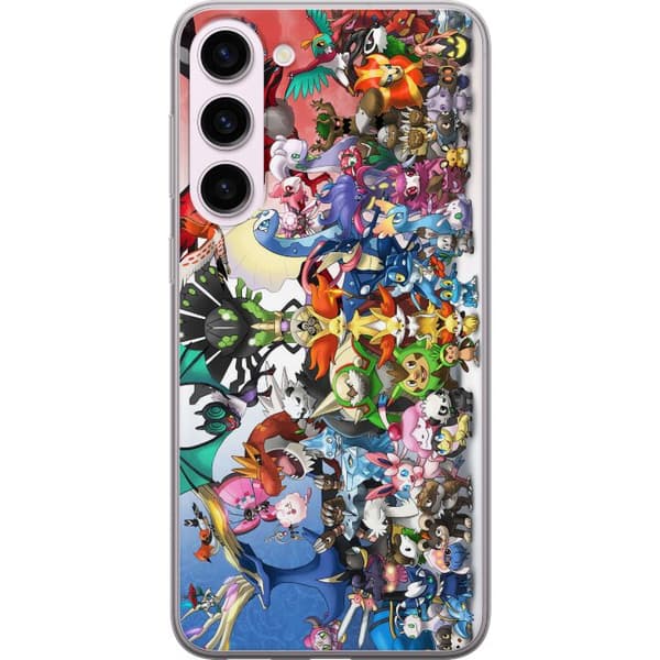 Kompatibelt Mobilskal till Samsung Galaxy S23+ Pokemon