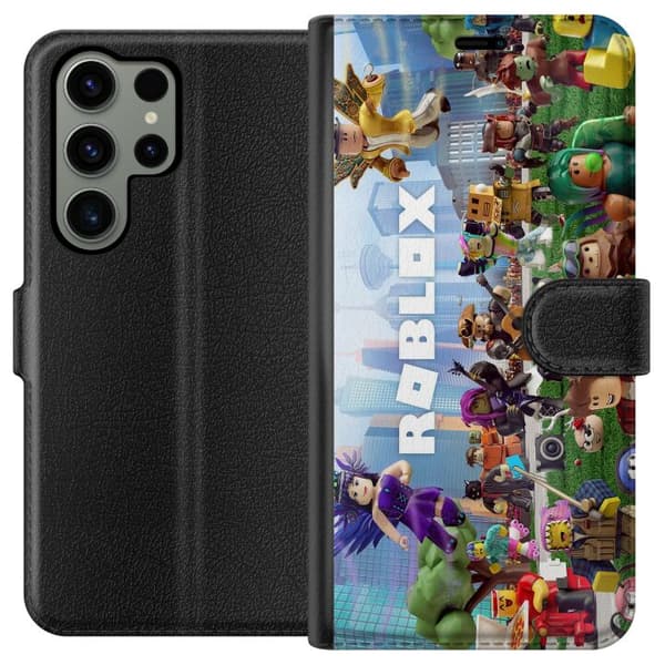 Kompatibel Tegnebogsetui til Samsung Galaxy S23 Ultra Roblox