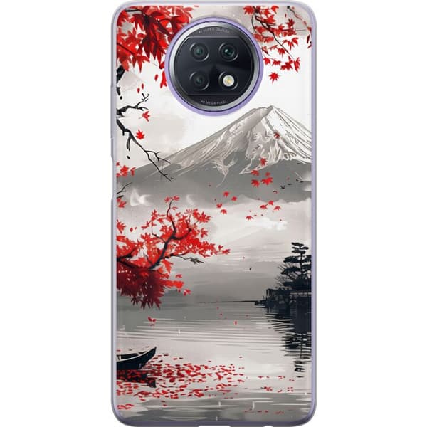 Kompatibelt Mobilskal till Xiaomi Redmi Note 9T Tokyo Autumn