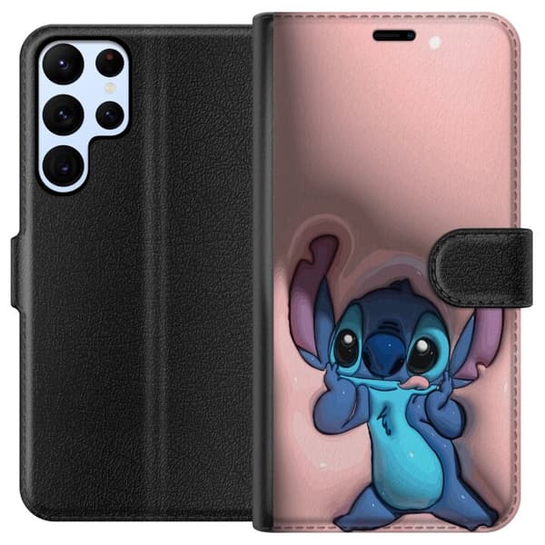 Kompatibel Tegnebogsetui til Samsung Galaxy S22 Ultra 5G Stitch