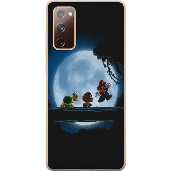 Kompatibelt Mobildeksel til Samsung Galaxy S20 FE Super Mario