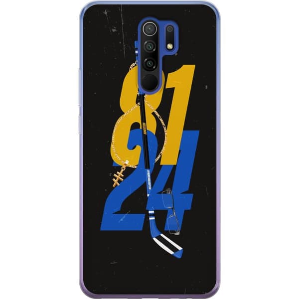 Kompatibelt Mobildeksel til Xiaomi Redmi 9 Hockeynummer med klubba
