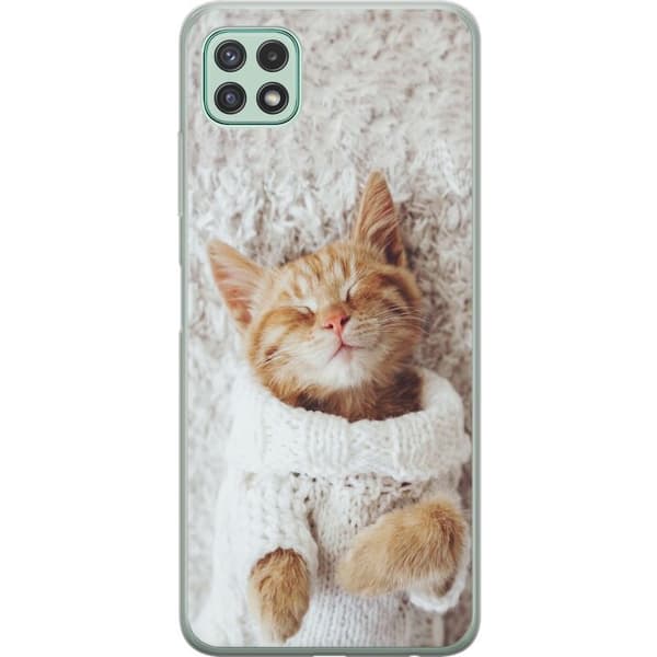 Kompatibelt Mobildeksel til Samsung Galaxy A22 5G Katt