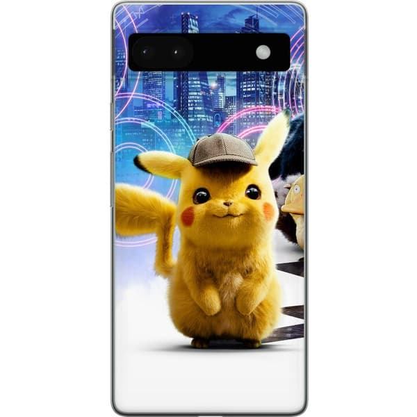 Kompatibelt Mobilskal till Google Pixel 6a Detective Pikachu - Pikachu