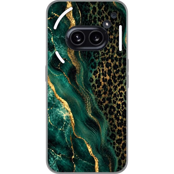 Kompatibelt Mobildeksel til Nothing Phone (2a) Plus Smaragdleopard