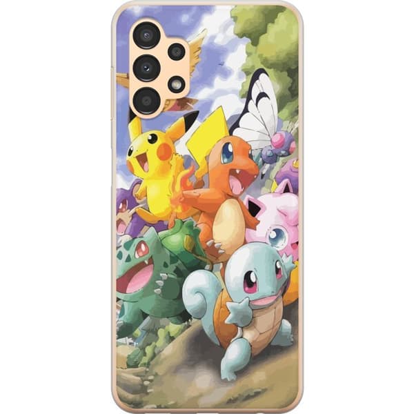 Kompatibelt Mobildeksel til Samsung Galaxy A13 Pokemon