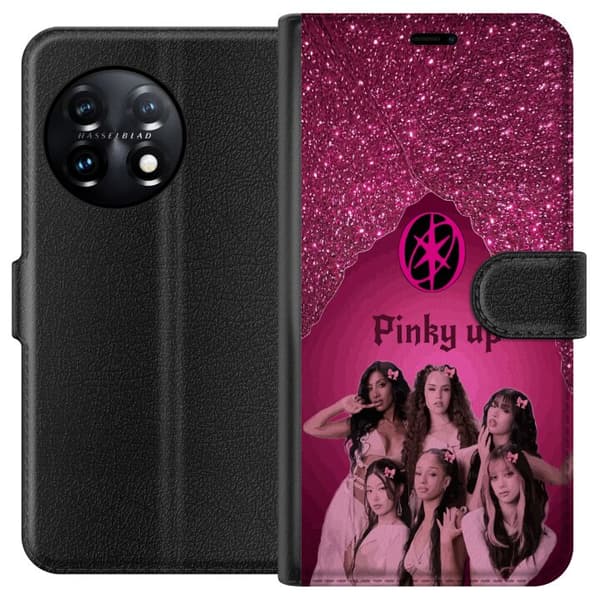 Kompatibelt Plånboksfodral till OnePlus 11 KATSEYE Pinky Up