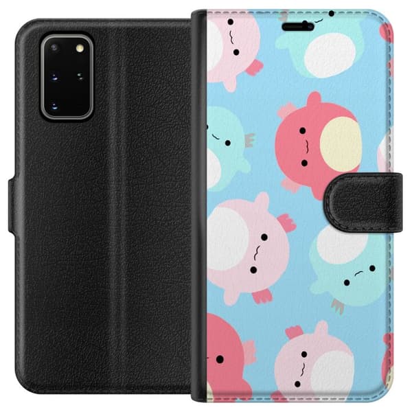 Kompatibelt Plånboksfodral till Samsung Galaxy S20+ Squishmallow